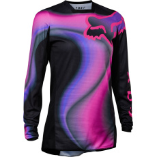 Dámský MX dres Fox Wmns 180 Toxsyk Jersey  Black/Pink
