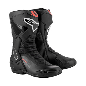 boty SMX-6 3, ALPINESTARS (černá/červená fluo) 2027