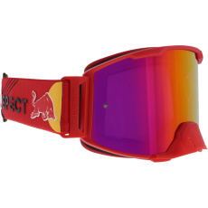 Red Bull Spect motokrosové brýle STRIVE červené s fialovými skly