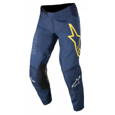 kalhoty TECHSTAR PHANTOM, ALPINESTARS (tmavá modrá/bílá)