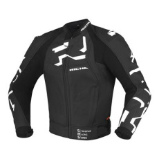 Moto bunda RICHA STRADALE černo/bílá kožená Moto bunda RICHA STRADALE černo/bílá kožená