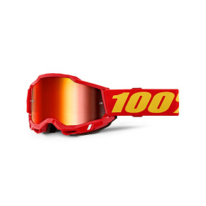 ACCURI 2, 100% brýle Červené, červené plexi ACCURI 2, 100% brýle Červené, červené plexi