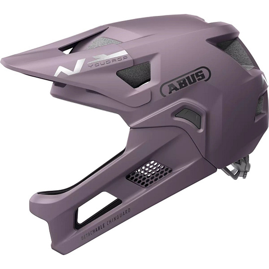 cyklo přilba YouDrop FF ash purple, ABUS dětská (fialová)