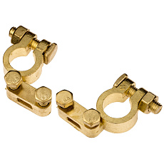 sada bateriovvých svorek +- standard DIN 17.5 mm, DIN 15.9 mm