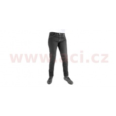 ZKRÁCENÉ kalhoty Original Approved Jeans Slim fit, OXFORD dámské (černá)