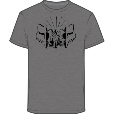 Pánské triko Fox The Format s Tech Tee Heather Graphite Pánské triko Fox The Format s Tech Tee Heather Graphite