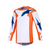 dres FLUID GRID, ALPINESTARS (oranžová/modrá) 2026