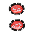 slidery GP PLUS, ALPINESTARS (červené/bílé) 2026