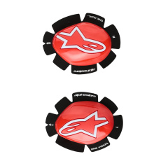 slidery GP PLUS, ALPINESTARS (červené/bílé) 2026 slidery GP PLUS, ALPINESTARS (červené/bílé) 2026