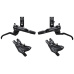 brzda kotoučová SHIMANO Deore M6100 p+z (800+1600 mm) komplet bez kotoučů, (zadní J-kit)