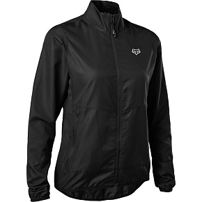 Dámská cyklo bunda Fox W Ranger Wind Jacket Black Dámská cyklo bunda Fox W Ranger Wind Jacket Black
