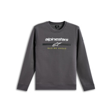 mikina BETTERN CREW, ALPINESTARS (šedá)