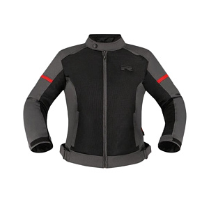 Dámská moto bunda RICHA AUYAN WP šedo/červená