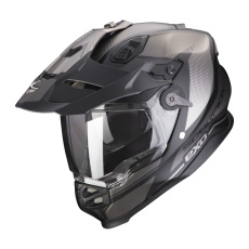 Moto přilba SCORPION ADF-9000 AIR TRAIL matná černo/stříbrná Moto přilba SCORPION ADF-9000 AIR TRAIL matná černo/stříbrná