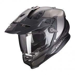 Moto přilba SCORPION ADF-9000 AIR TRAIL matná černo/stříbrná Moto přilba SCORPION ADF-9000 AIR TRAIL matná černo/stříbrná
