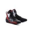 boty FASTER-4, ALPINESTARS (černá/bílá/tmavě červená) 2025