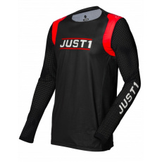 Dětský dres JUST1 J-FLEX ARIA černo/červený