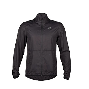 Pánská cyklo bunda Fox Ranger Wind Jacket Black Pánská cyklo bunda Fox Ranger Wind Jacket Black