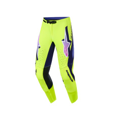 kalhoty SUPERTECH VISTA, ALPINESTARS (žlutá fluo/fialová/černá) 2026 kalhoty SUPERTECH VISTA, ALPINESTARS (žlutá fluo/fialová/černá) 2026