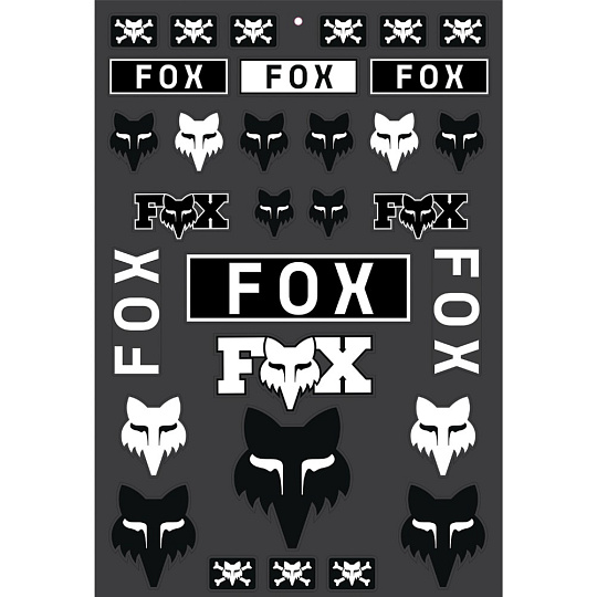 Sada samolepek Fox Legacy Track Pack 