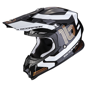 Moto přilba SCORPION VX-16 AIR TUB metalická černo/zlatá Moto přilba SCORPION VX-16 AIR TUB metalická černo/zlatá