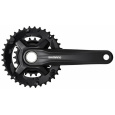 kliky SHIMANO FC-MT210-B2, 175mm 36-22 zubů, černé, 9 speed, bez krytu, Boost, v krabičce