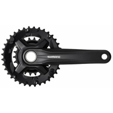 kliky SHIMANO FC-MT210-B2, 175mm 36-22 zubů, černé, 9 speed, bez krytu, Boost, v krabičce kliky SHIMANO FC-MT210-B2, 175mm 36-22 zubů, černé, 9 speed, bez krytu, Boost, v krabičce