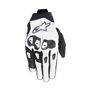 rukavice SP X 7, ALPINESTARS (bílá/černá) 2027 rukavice SP X 7, ALPINESTARS (bílá/černá) 2027