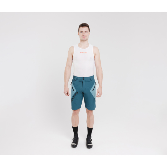 KELLYS Cyklokalhoty volné STOKE blue- L
