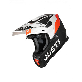 Moto přilba JUST1 J22C ADRENALINE carbon oranžová Moto přilba JUST1 J22C ADRENALINE carbon oranžová