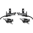 brzda kotoučová SHIMANO XTR M9220 čtyřpístková p+z komplet a adapteru (J-kit), v krabičce