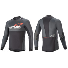 Alpinestars Drop 8.0 L/S Jersey dres Black/Coral Alpinestars Drop 8.0 L/S Jersey dres Black/Coral