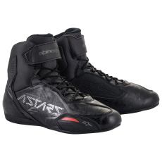 boty FASTER-3, ALPINESTARS (černá/stříbrná) boty FASTER-3, ALPINESTARS (černá/stříbrná)