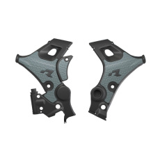 protektory rámu HONDA TRANSALP, RTECH (černá-šedá)