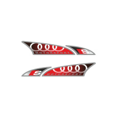 Audi set 2 3D samolepek s logem Audi Motorsport velké