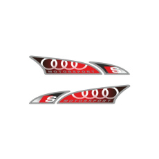 Audi set 2 3D samolepek s logem Audi Motorsport velké Audi set 2 3D samolepek s logem Audi Motorsport velké
