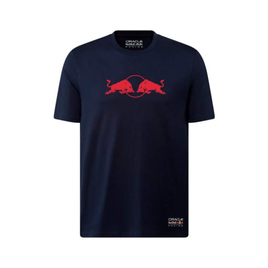 Tričko Oracle Red Bul Racing edice SPARK tmavě modré s logem - S