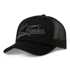 kšiltovka LOS ANGELES FOAM TRUCKER HAT, ALPINESTARS (černá/šedá)