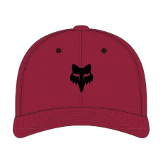 Pánská čepice Fox Fox Head Select Flexfit Hat  Flame Red
