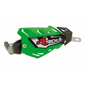 Kryty páček RTECH FLX ALU zelené vč. montážní sady Kryty páček RTECH FLX ALU zelené vč. montážní sady