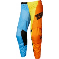 Dětské MX kalhoty Shift Youth Whit3 Tarmac Pant Orange/Blue Dětské MX kalhoty Shift Youth Whit3 Tarmac Pant Orange/Blue