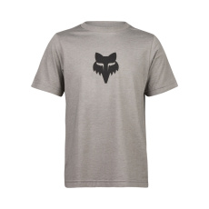 Dětské triko Fox Yth Fox Legacy Ss Tee  Heather Graphite