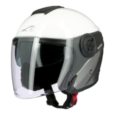 Moto přilba ASTONE DJ10-2 RADIAN tmavě šedo/bílá Moto přilba ASTONE DJ10-2 RADIAN tmavě šedo/bílá