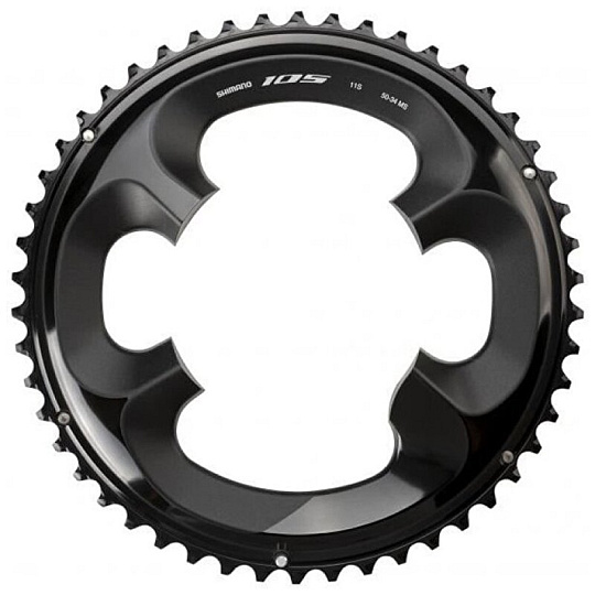 převodník SHIMANO 105 FC-R7000-2 50 zubů, 2x11 speed (pro 50- 34 zubů), černý