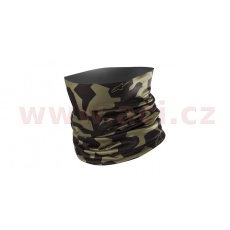 nákrčník CAMO NECK TUBE, ALPINESTARS (vojenská zelená/černá)