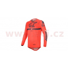 dres SUPERTECH 2020, ALPINESTARS (světlá červená/tmavá modrá/bílá) dres SUPERTECH 2020, ALPINESTARS (světlá červená/tmavá modrá/bílá)