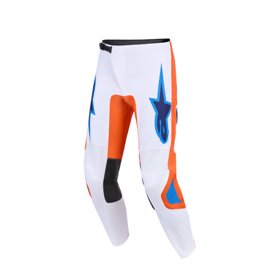 kalhoty FLUID GRID, ALPINESTARS (oranžová/modrá/bílá) 2026