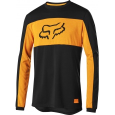Pánský dres Fox Ranger DR Foxhead LS Jersey Black Pánský dres Fox Ranger DR Foxhead LS Jersey Black