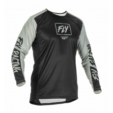 dres LITE, FLY RACING - USA 2022 (černá/šedá) dres LITE, FLY RACING - USA 2022 (černá/šedá)