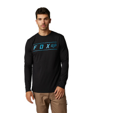 Pánské triko Fox Pinnacle Ls Tech Tee Black Pánské triko Fox Pinnacle Ls Tech Tee Black